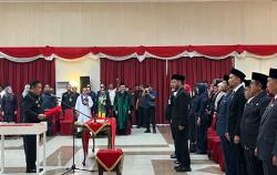 Plt Gubernur Riau Lantik 77 Kepala Sekolah, Ingatkan Jangan Ikut Urusan Seragam